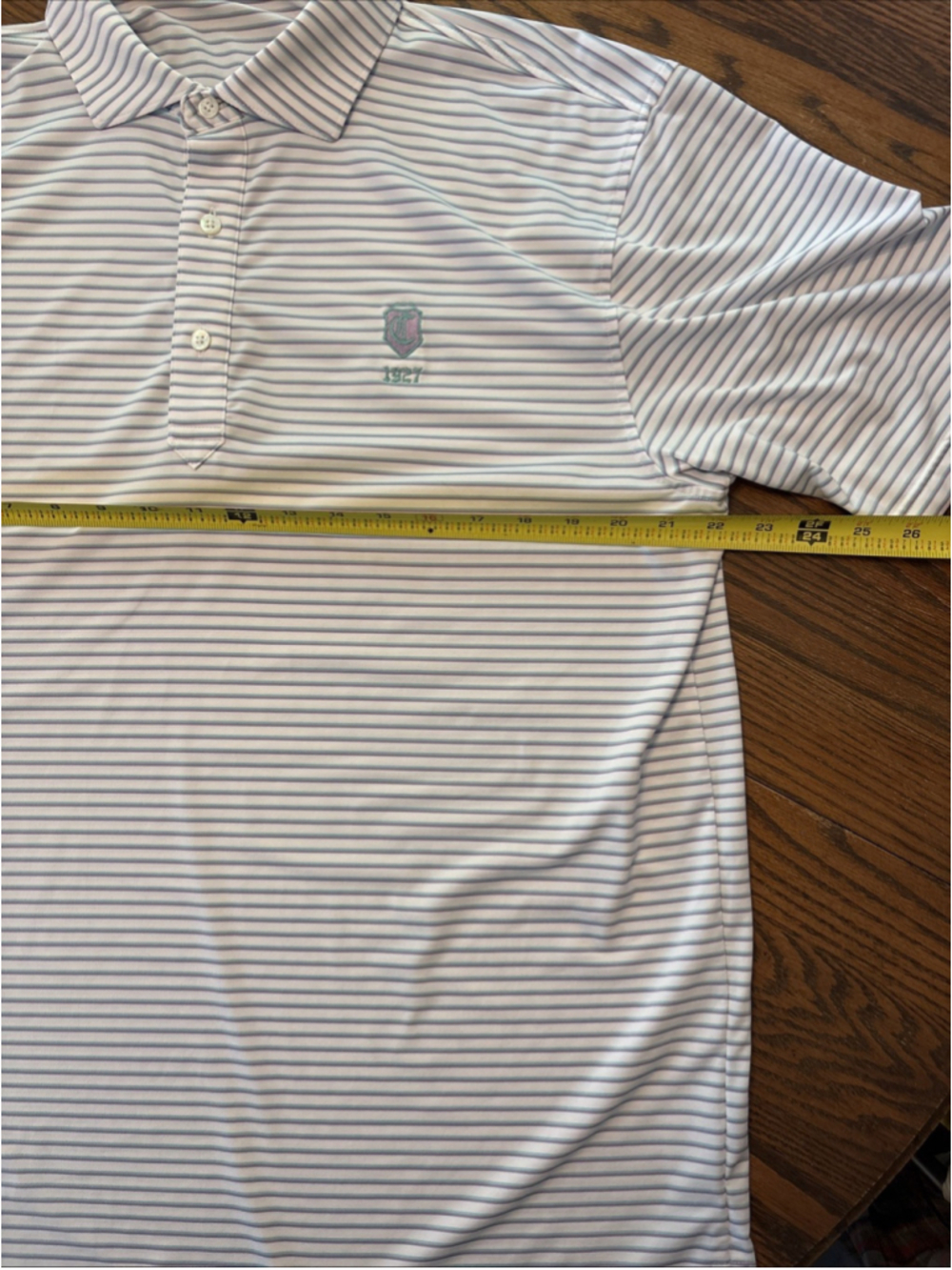 turtleson polo shirt large CC of orlando crest logo on left chest - Picture 5 of 7